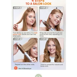 دستگاه برس پیچ حرارتی شیگلم مدل It-Curl Thermal Blowout Brush
