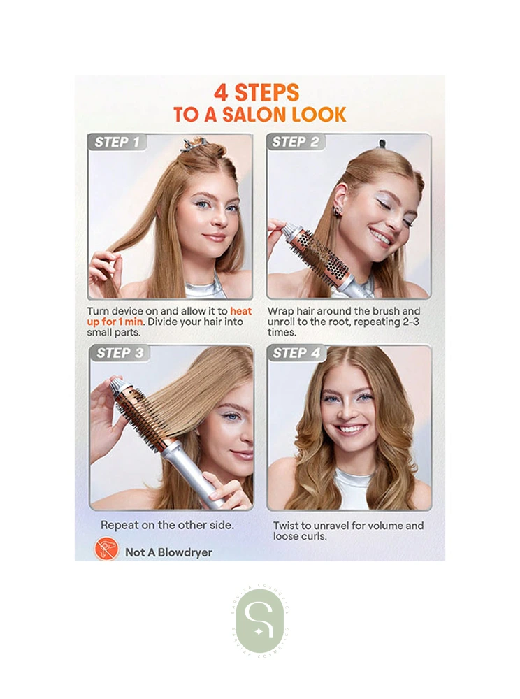 دستگاه برس پیچ حرارتی شیگلم مدل It-Curl Thermal Blowout Brush دستگاه برس پیچ حرارتی شیگلم مدل It-Curl Thermal Blowout Brush