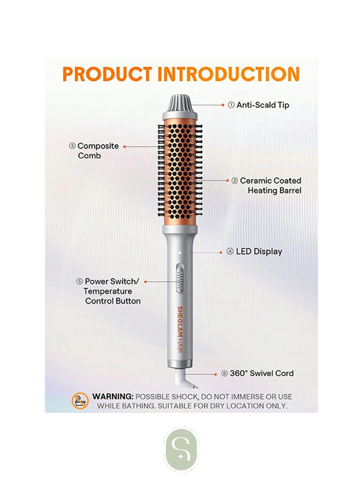 دستگاه برس پیچ حرارتی شیگلم مدل It-Curl Thermal Blowout Brush دستگاه برس پیچ حرارتی شیگلم مدل It-Curl Thermal Blowout Brush