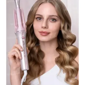 دستگاه کرلی مو صورتی شیگلم مدل Cupid's Charm One-Touch